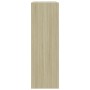 Regal aus Sonoma-Eichenholzwerkstoff, 60 x 24 x 76 cm von vidaXL, Bücherregale und Regale - Ref: Foro24-800858, Preis: 40,83 ...