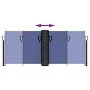 Blue retractable side awning 100x1000 cm by , Umbrellas - Ref: Foro24-4004686, Price: 109,89 €, Discount: %