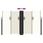 Cream retractable side awning 140x1000 cm by , Umbrellas - Ref: Foro24-4004715, Price: 118,30 €, Discount: %