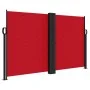 Toldo lateral retráctil rojo 140x1000 cm de , Sombrillas - Ref: Foro24-4004717, Precio: 127,96 €, Descuento: %