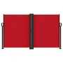 Red retractable side awning 140x1000 cm by , Umbrellas - Ref: Foro24-4004717, Price: 127,99 €, Discount: %
