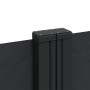 Toldo lateral retráctil negro 120x1000 cm de , Sombrillas - Ref: Foro24-4004699, Precio: 121,04 €, Descuento: %