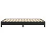 Estructura de cama cuero sintético negro 120x190 cm de , Camas y somieres - Ref: Foro24-379496, Precio: 86,89 €, Descuento: %