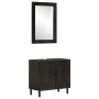 2-teiliges Badezimmerschrank-Set aus massivem Mangoholz von , Badezimmermöbel - Ref: Foro24-3206293, Preis: 162,64 €, Rabatt: %