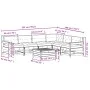 7-piece garden furniture set with solid white pine wood cushions by , Garden sets - Ref: Foro24-3250901, Price: 619,21 €, Dis...