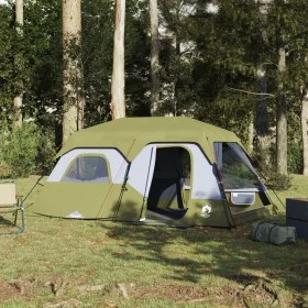 Family tent 9 people waterproof quick opening green by , tents - Ref: Foro24-94298, Price: 226,65 €, Discount: %