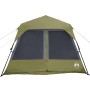 Family tent 9 people waterproof quick opening green by , tents - Ref: Foro24-94298, Price: 230,46 €, Discount: %