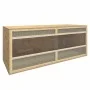 Sperrholzterrarium 120x50x50 cm von vidaXL, Käfige und Lebensräume für Kleintiere - Ref: Foro24-170884, Preis: 143,82 €, Raba...