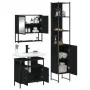Black plywood 3-piece bathroom furniture set by , Bathroom furniture - Ref: Foro24-3214675, Price: 182,35 €, Discount: %