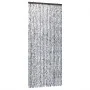 Brauner und beiger Chenille-Fliegenvorhang, 100 x 230 cm von , Moskitonetze für Fenster - Ref: Foro24-377374, Preis: 65,98 €,...