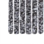 Brauner und beiger Chenille-Fliegenvorhang, 100 x 230 cm von , Moskitonetze für Fenster - Ref: Foro24-377374, Preis: 63,30 €,...