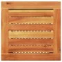 Gartentisch aus synthetischem Rattan, Akazienholz, schwarz, 40 x 40 x 42 cm von , Gartentische - Ref: Foro24-366263, Preis: 4...