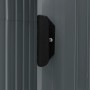 Cobertizo de jardín con estantería hierro gris 205x130x183 cm by vidaXL, Sheds - Ref: Foro24-47103, Price: 267,62 €, Discount: %