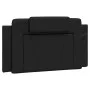 Bed frame with LED lights black synthetic leather 100x200 cm by , Beds and slatted bases - Ref: Foro24-3214001, Price: 126,86...