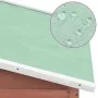 Hühnerstall mit Nistkasten aus massivem Mokka- und Weißtannenholz von vidaXL, Käfige und Lebensräume für Kleintiere - Ref: Fo...