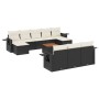 11-piece garden sofa set and black synthetic rattan cushions by , Garden sets - Ref: Foro24-3257113, Price: 641,07 €, Discoun...