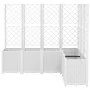 Pflanzgefäß mit weißem PP-Gitter 160x120x140 cm von , Töpfe und Pflanzgefäße - Ref: Foro24-367879, Preis: 267,87 €, Rabatt: %