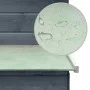 Solid pine and gray fir wood chicken coop 170x81x110 cm by vidaXL, Cages and habitats for small animals - Ref: Foro24-170861,...