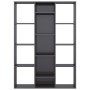 Glänzend graues Spanplattenteiler/Regal 100x24x140 cm von vidaXL, Raumteiler - Ref: Foro24-800449, Preis: 87,71 €, Rabatt: %