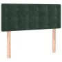 Box spring bed with dark green velvet mattress 120x190 cm by vidaXL, Beds and slatted bases - Ref: Foro24-3269864, Price: 380...