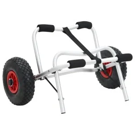 Folding aluminum kayak cart 45 kg by vidaXL, Boat Trailers - Ref: Foro24-94873, Price: 67,28 €, Discount: %