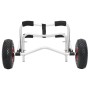 Zusammenklappbarer Kajakwagen aus Aluminium, 45 kg von vidaXL, Bootsanhänger - Ref: Foro24-94873, Preis: 65,92 €, Rabatt: %
