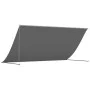 Anthrazitgraue einziehbare Markise aus Stoff und Stahl, 300 x 150 cm von vidaXL, Markisen - Ref: Foro24-368754, Preis: 63,54 ...