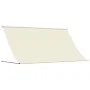 Einziehbare Markise aus Stoff und cremefarbenem Stahl, 300 x 150 cm von vidaXL, Markisen - Ref: Foro24-368761, Preis: 62,27 €...