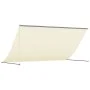 Einziehbare Markise aus Stoff und cremefarbenem Stahl, 300 x 150 cm von vidaXL, Markisen - Ref: Foro24-368761, Preis: 62,27 €...