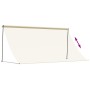 Toldo retráctil de tela y acero crema 300x150 cm
