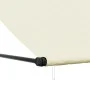 Einziehbare Markise aus Stoff und cremefarbenem Stahl, 300 x 150 cm von vidaXL, Markisen - Ref: Foro24-368761, Preis: 62,27 €...