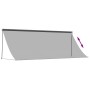 Toldo retráctil de tela y acero gris antracita 400x150 cm de vidaXL, Toldos - Ref: Foro24-368756, Precio: 83,13 €, Descuento: %