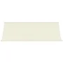 Einziehbare Markise aus Stoff und cremefarbenem Stahl, 400 x 150 cm von vidaXL, Markisen - Ref: Foro24-368763, Preis: 80,66 €...