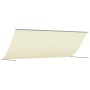 Einziehbare Markise aus Stoff und cremefarbenem Stahl, 400 x 150 cm von vidaXL, Markisen - Ref: Foro24-368763, Preis: 80,66 €...