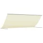 Einziehbare Markise aus Stoff und cremefarbenem Stahl, 400 x 150 cm von vidaXL, Markisen - Ref: Foro24-368763, Preis: 80,66 €...