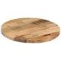 Round table top solid rough mango wood Ø 50x1.5 cm by vidaXL, Table tops - Ref: Foro24-370003, Price: 34,11 €, Discount: %