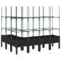 Pflanzgefäß mit Gitter PP schwarz 160x120x142,5 cm von vidaXL, Töpfe und Pflanzgefäße - Ref: Foro24-367968, Preis: 123,86 €, ...