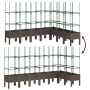 Pflanzgefäß mit braunem PP-Gitter 200x160x142,5 cm von vidaXL, Töpfe und Pflanzgefäße - Ref: Foro24-367975, Preis: 129,64 €, ...