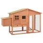 Chicken coop with solid fir wood nesting box by vidaXL, Cages and habitats for small animals - Ref: Foro24-170864, Price: 317...