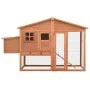 Chicken coop with solid fir wood nesting box by vidaXL, Cages and habitats for small animals - Ref: Foro24-170864, Price: 317...