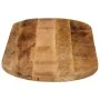 Oval table top solid rough mango wood 140x50x3.8cm by vidaXL, Table tops - Ref: Foro24-370119, Price: 99,79 €, Discount: %