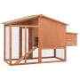 Chicken coop with solid fir wood nesting box by vidaXL, Cages and habitats for small animals - Ref: Foro24-170864, Price: 317...