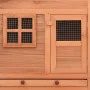 Chicken coop with solid fir wood nesting box by vidaXL, Cages and habitats for small animals - Ref: Foro24-170864, Price: 317...