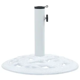 White cast iron parasol base 9 kg 40 cm by vidaXL, Umbrella bases - Ref: Foro24-47864, Price: 47,46 €, Discount: %