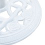 Base de sombrilla de hierro fundido blanco 9 kg 40 cm de vidaXL, Bases para sombrillas - Ref: Foro24-47864, Precio: 63,27 €, ...