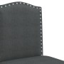 Hohe Hocker, 2 Stück, massives Gummiholz und Stoff von vidaXL, Küchenhocker - Ref: Foro24-4006208, Preis: 113,39 €, Rabatt: %
