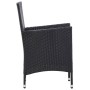Garten-Essgruppe 5-teilig mit schwarzen Polstern aus synthetischem Rattan. von vidaXL, Gartensets - Ref: Foro24-46025, Preis:...
