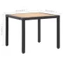 Set de comedor de jardín 5 pzas y cojines ratán sintético negro by vidaXL, Garden sets - Ref: Foro24-46025, Price: 401,14 €, ...
