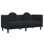 3-piece black velvet sofa set with cushions by vidaXL, Sofas - Ref: Foro24-3209252, Price: 798,61 €, Discount: %