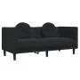 3-piece black velvet sofa set with cushions by vidaXL, Sofas - Ref: Foro24-3209252, Price: 721,86 €, Discount: %